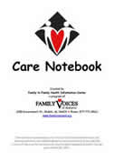 Care Notebook Cover