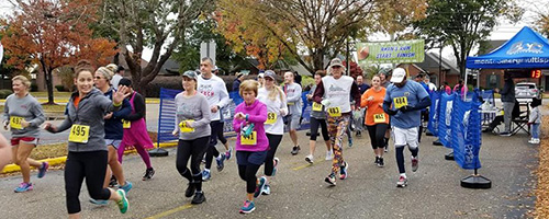 2018 Ryan's Run Runners at start
