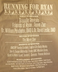 T-Shirt Sponsors